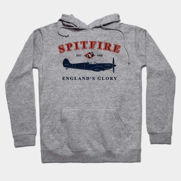 Spitfire England's Glory Hoodie by TCP